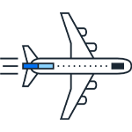 Plane pictogram